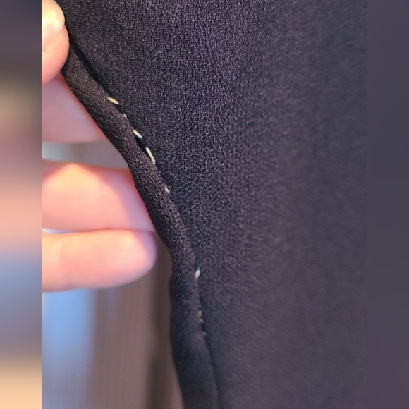 Collections vintage deadstock 8 black long cocktail dress - Picture 9 of 9